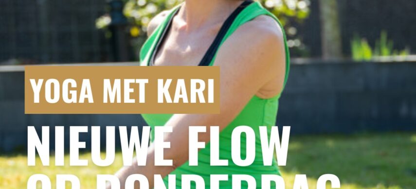 Nieuwe Flow op donderdag: Yoga met Kari